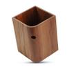 Whitecap 63206 Eka Collection Teak Waste Basket view 4