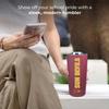 Campus Colors Arizona State Sun Devils NCAA Tumbler - 18 oz Stainless Steel Double-Walled Insulated - Officially Licensed view 2