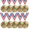 Set of Bowling Medals, 2" Gold Bowling Medal Awards, Pack of 10 Prime view 1