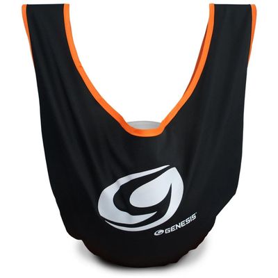 Genesis Bowling Deluxe See Saw Bowling Ball Holder/Cleaner - Black/Orange