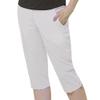 Monterey Club Women's Polyester/Rayon/Spandex Golf Capris #2923 (White, Size:18) view 1