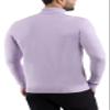 X RAY Mens Turtleneck, Soft Slim Fit Pullover Top, Basic Turtle Neck Sweater for Men, Lilac, Large view 2