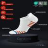 GoWith Running Socks for Men & Women, No Cushion Ankle Rayon Made from Bamboo Socks, Moisture Wicking, with Gift Box, L/XL, White Model: 3150 view 4