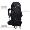 Teton 45L Scout Internal Frame Backpack for Hiking, Camping, Backpacking, Rain Cover Included, Bluejay view 2