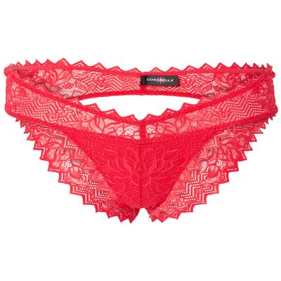 Cosabella Women's Leonora Naughty Boyshort, Rossetto, Medium