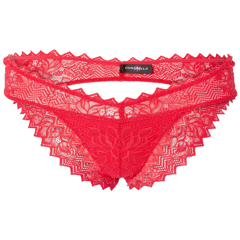 Cosabella Women's Leonora Naughty Boyshort, Rossetto, Medium