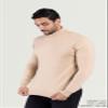 X RAY Mens Turtleneck, Soft Slim Fit Pullover Top, Basic Turtle Neck Sweater for Men, Oatmeal, Medium view 3