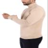 X RAY Mens Turtleneck, Soft Slim Fit Pullover Top, Basic Turtle Neck Sweater for Men, Oatmeal, Medium view 4