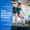 The Skill Board Beginner to Pro - Wooden Balance Board for Adults Bundle - Incl. Balance Trainer for All Sports, Gym, Standing Desk - 2x Fitness Balls, Ball Pump and more view 2