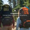 Teton 65L Explorer Internal Frame Backpack for Hiking, Camping, Backpacking, Rain Cover Included, Olive view 3