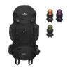 Teton 55L Scout Internal Frame Backpack for Hiking, Camping, Backpacking, Travel, Rain Cover Included, Black view 1