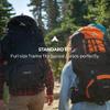 Teton 85L Explorer Internal Frame Backpack for Hiking, Camping, Backpacking, Rain Cover Included, Buck Brown view 3