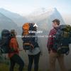 Teton 65L Explorer Internal Frame Backpack for Hiking, Camping, Backpacking, Rain Cover Included, Huckleberry view 4
