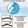Ocean World 3-4 Person Family and Baby Beach Tent  Cool Beach Essentials for Shade, UPF 50+ UV Protection and PU800 Waterproof, Portable Pop Up Sun Shade Cabana Shelter for Kids and Toddlers, view 3