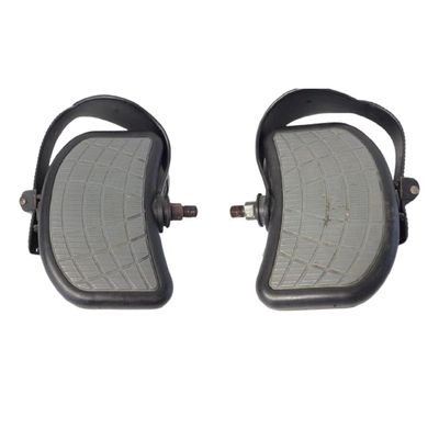 Left & Right Foot Pedal with Strap 1/2" Part 9ESB0011 Exercise Bike, Replacement Part, Durable Repair Component, Secure Fit