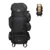Teton 85L Explorer Internal Frame Backpack for Hiking, Camping, Backpacking, Rain Cover Included, Black view 1