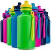 Bedwina Bulk Water Bottles For Kids - (Pack of 12) 18 Oz - 7.5 Inch BPA-Free Plastic with Pop-up Tops & Handles for Sports, Summer, Reusable Water Bottles Bulk For School view 1