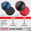 SPRI Balance Trainer Pro - Dome Shape Half-Exercise Ball with Non-Skid Base - For Balance Training, Strength Building, Toning, and Improved Flexibility - 65cm Diameter view 3