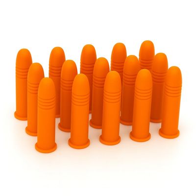 TechStudio3D .22LR Snap Caps Durable & Reusable Dummy Rounds for Safe Dry Practice (15, 25 and 50 Pack)
