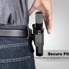 OWB Holster for Glock 19/19X/32/44/45 Gen3-5, Thumb Release Paddle Holster, Red Dot Compatible, Right Handed Carry view 3