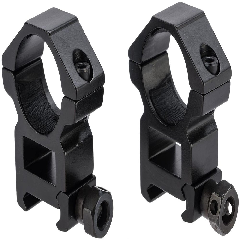 Evike Airsoft - Matrix Aluminum Scope Mounting Rings (Type: 1" Tube/Medium)