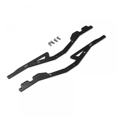 Yeah Racing KYMX-005BK Aluminum Chassis Frame Rails Black : Mini-Z 4x4 MX-01