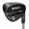 Mile High Life Golf Wedges, Entry Level Sand Wedge Sets | Golf Gap Wedge Sets, Black Titanium Layer Lob Wedge Golf Clubs for Men & Women, 58 Degree Wedge Right Hand view 1