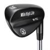 Mile High Life Golf Wedges| Entry Level Golf Sand Wedge Sets | Golf Gap Wedge Sets | Black Titanium Layer Lob Wedge Golf Clubs for Men & Women | 56 Degree Wedge Right Hand view 1