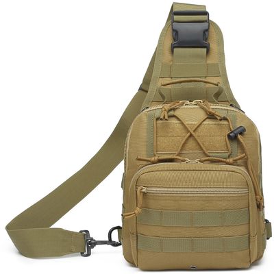 ATBP Small Tactical Sling Backpack Bag for Men Military Shoulder Bag Pack EDC Crossbody Bag for Hiking 7 Liters