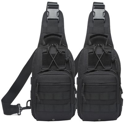 ATBP Small Tactical Sling Backpack Bag for Men Military Shoulder Bag Pack EDC Crossbody Bag for Hiking 7 Liters