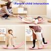 35 Curved Balance Board Yoga Board Sensory Integration Training Smile Seesaw Smart Board view 2