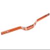FIFTY-FIFTY Mountain Bike Riser Handlebar, Aluminum Alloy MTB Handlebar, 31.8mm Diameter, 780mm Wide Bicycle Bar (Orange, 35mm Rise) view 2