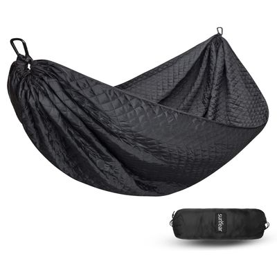 Sunyear Camping Hammock 4 Season Quilted Winter Hammock- Cozy and Durable, Best for Cold Weather