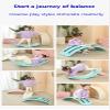 35 Curved Balance Board Yoga Board Sensory Integration Training Smile Seesaw Smart Board view 3