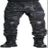 HARGLESMAN Men's Tactical Airsoft Long Sleeve Uniform Set Shirts Snug Fitting Top Shirt Practical Painting Ball Comfortable Breathable Soft Work Hiking Hunting Outdoor Suits Black Python XL view 4