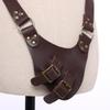 BLESSUME Medieval Knight Belt with Sword Frog Holster Rapier Scabbard Holder 1pc (Brown 3) view 4