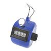 TopTie Hand Tally Counter, 4-Digit Mechanical Golf Clicker Counter Handheld, Palm Number Counter - Blue view 1