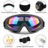 COOLOO Ski Goggles, 2 Pack Snow Goggles Snowboard Goggles for Men Women Kids - UV Protection Foam Anti-Scratch Dustproof view 2