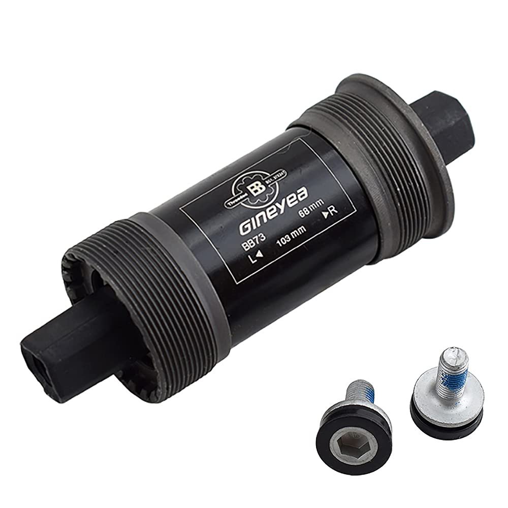 catazer Bicycle Bottom Bracket Square Taper 68mm x 103/107110.5/113/116/118/120/122.5/124.5/127.5mm BSA (103mm)