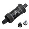 catazer Bicycle Bottom Bracket Square Taper BSA 68mm Spindle 116mm Bike Steel Crank Axis with Screws view 1