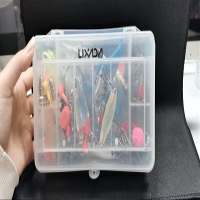Lixada 141pcs Fishing Accessories Kit Fishing Lures Baits Crankbait Swimbaits Jig Hooks Fishing Gear Lures Kit Set