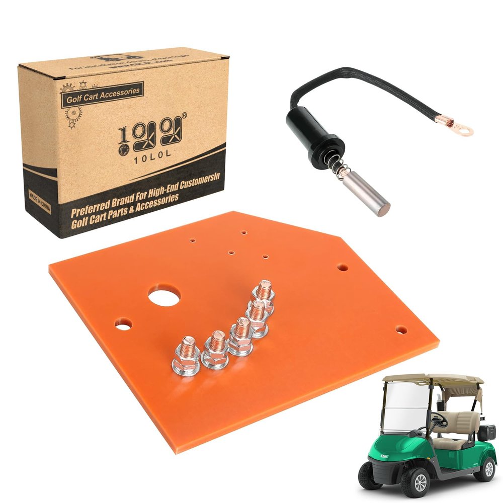 10L0L Golf Cart Speed Control Movable Wiper Contact Switch with Switch Board for EZGO Marathon/X-440/X-444 Electric 1982-1993, OEM# 17504-G1, 17504-G2,18741-G1, 18298-G1