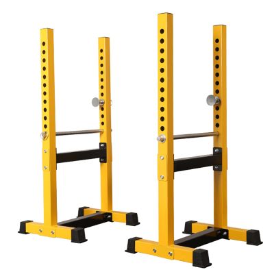 Adjustable Squat Barbell Rack, Heavy Dumbbell Rack -12 Height Adjustable, Home Sports Fitness Training Equipment, Load 200 Kg