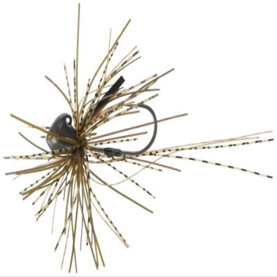 JACKALL Beak, 0.2 oz (4.3 g), Dark Grippers, Blue Flakes