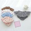 Baby Girls Boy Cotton Shorts Newborn Solid Floral Ruffle Shorts Bloomers Skirt Basic Elastic Waistband Loose Bottoms (2-3 Years,Plaid,2 Years,3 Years) view 4