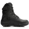 hongrenamz Men's Hiking Boots Lightweight Waterproof High Top Casual Camping Outdoor Walking Lace Up Anti-Slip Trail Running Boots Trekking Shoes Black-EU45/US1 view 4