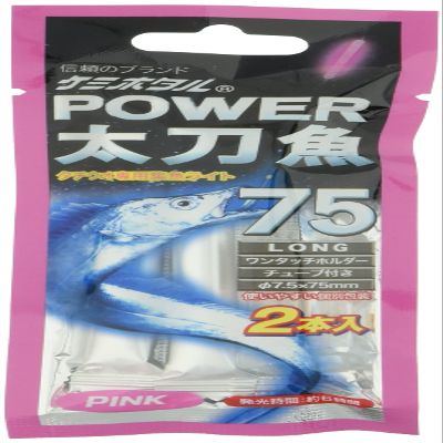 Lumica A16116 Power Thick Sword Fish 75 (Pack of 2), Pink