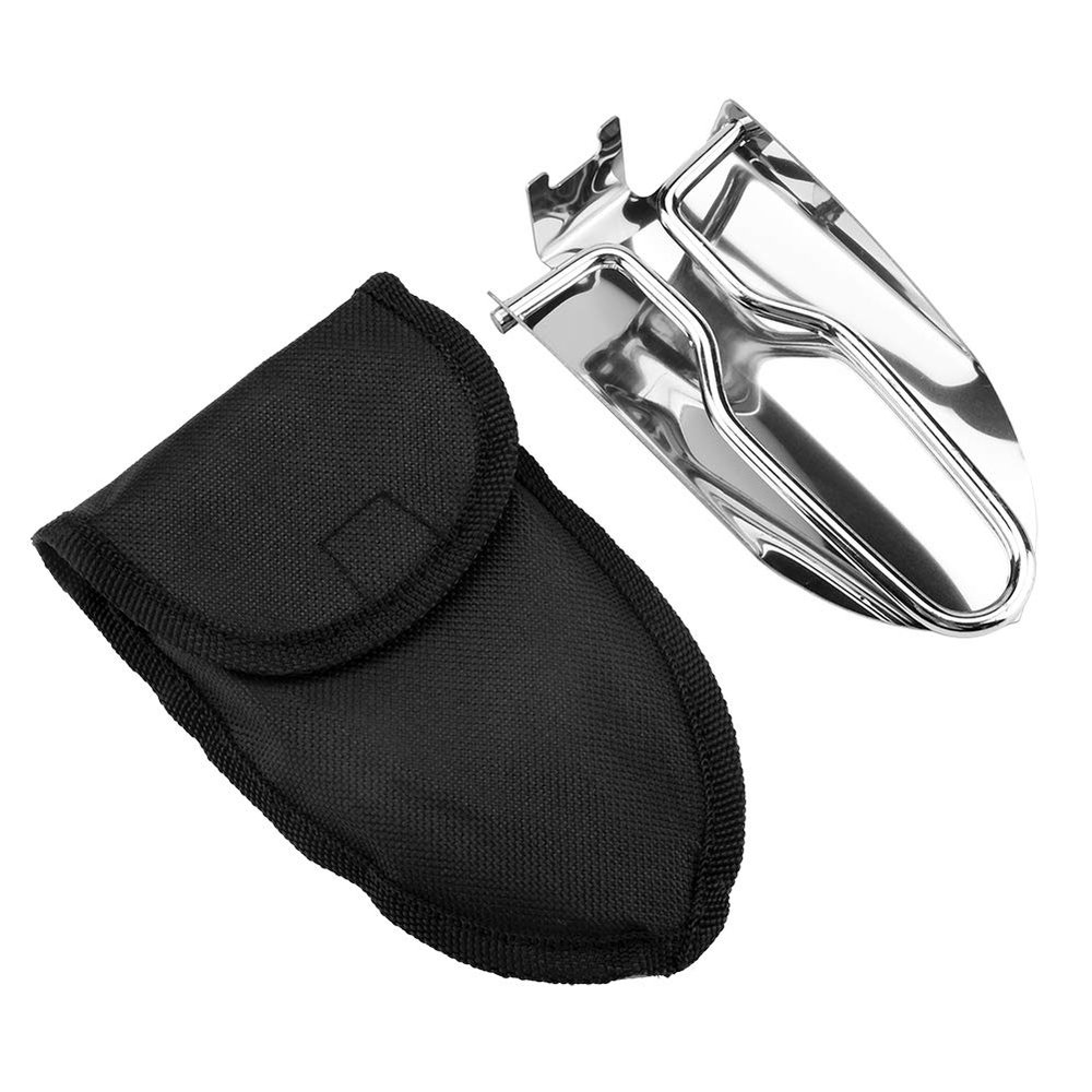 Portable Mini Folding Shovel, Multi-Functional Survival Tool, Lightweight Outdoor Gear, Compact Design for Camping, Hiking, Emergency Preparedness