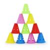 Agility Training Cone Windproof Plastic Sports Cone, 7.5cm/3in Roller Skating Football Training Cone, Indoor and Outdoor Agility Training for Children view 1