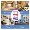 ZXXL Wall Mount Yoga Mat Rack Organizer Storage Shelf, Black Metal Yoga Mats Display Holder for Foam Roller/Resistance Band/Exercise Mat (Size : 6 Tier) view 4